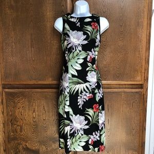 Hawaiian dress/ Barkcloth